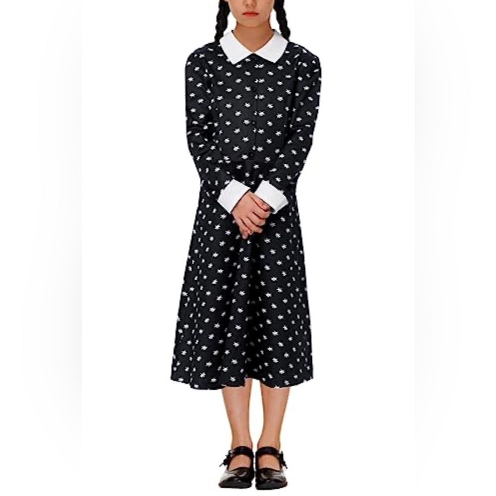 Wednesday Adams Dress Halloween Costume